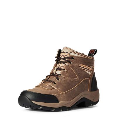 Ariat Terrain Kahverengi / Siyah Outdoor Ayakkabı Bayan (36805-286)